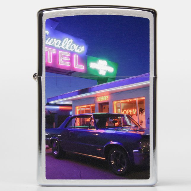 Tucumcari, New Mexico, United States. Route 66 2 Zippo Lighter (Front)