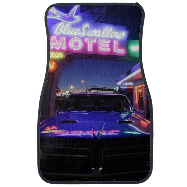 Tucumcari, New Mexico, United States. Route 66 Car Mat (Front)