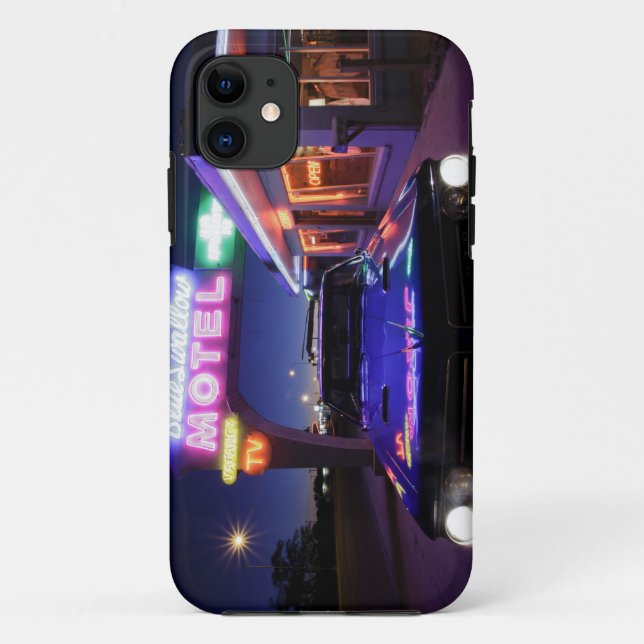 Tucumcari, New Mexico, United States. Route 66 Case-Mate iPhone Case (Back)