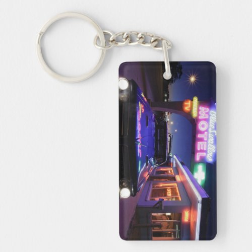 Tucumcari New Mexico United States Route 66 Keychain