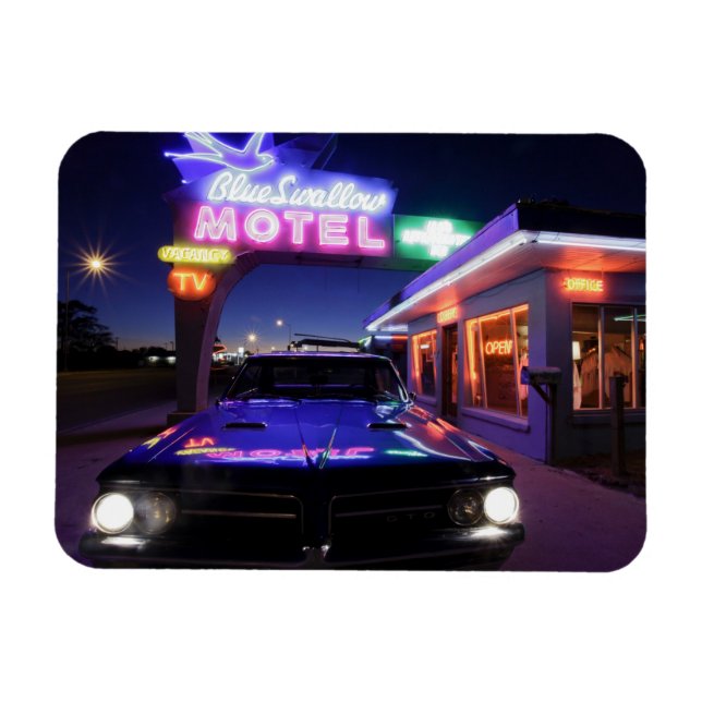 Tucumcari, New Mexico, United States. Route 66 Magnet (Horizontal)