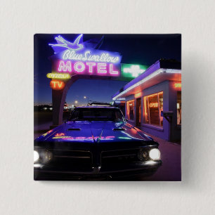 Tucumcari, New Mexico, United States. Route 66 Pinback Button