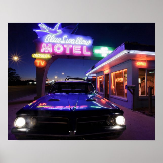 Tucumcari, New Mexico, United States. Route 66 Poster (Front)