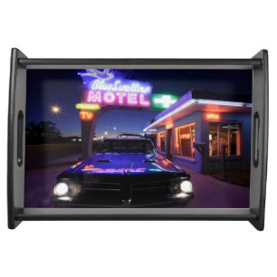 Tucumcari, New Mexico, United States. Route 66 Serving Tray