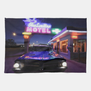 Tucumcari, New Mexico, United States. Route 66 Towel