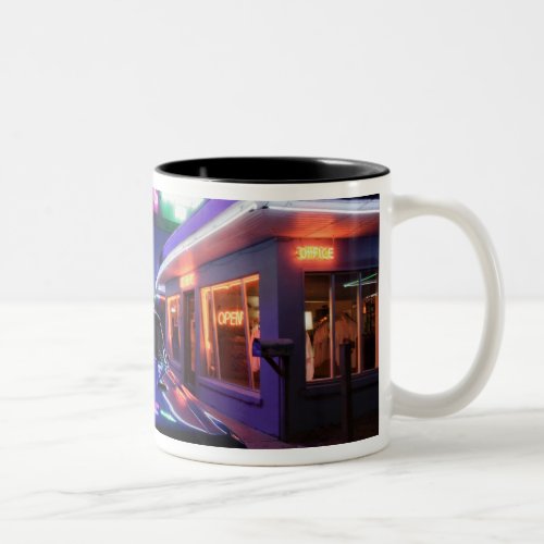 Tucumcari New Mexico United States Route 66 Two_Tone Coffee Mug