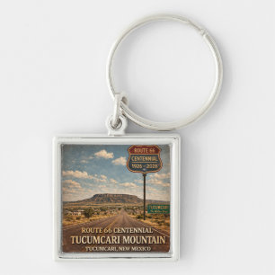 Tucumcari Route 66 Travel Keychain Keepsake