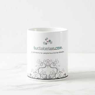 TuDiabetes.com Mug |White Line|