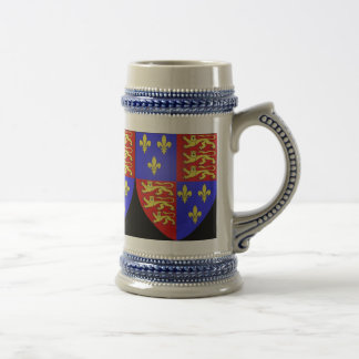 TUDOR COAT OF ARMS KING HENRY VIII. BEER STEIN