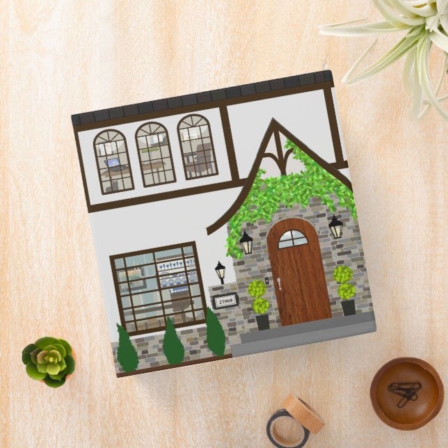 Tudor Home Organization Binder (In Situ)