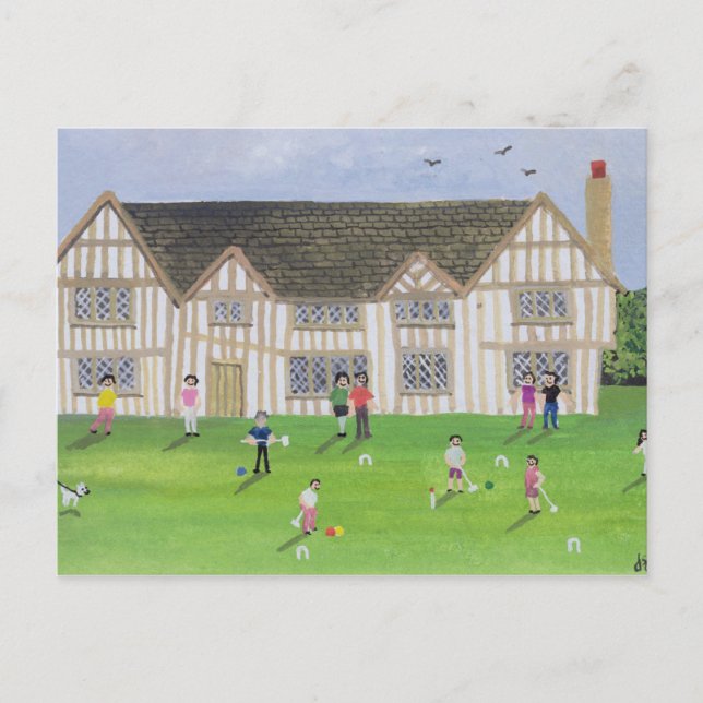 Tudor House 1995 Postcard (Front)