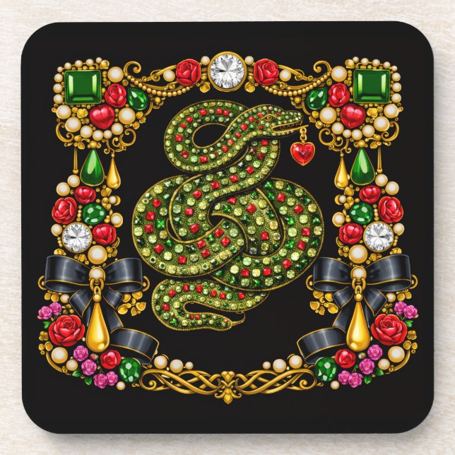 Tudor Inspired Design Scottish Scotland History  Beverage Coaster (Front)