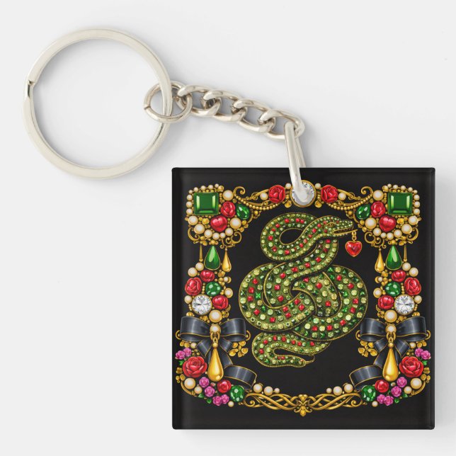Tudor Inspired Design Scottish Scotland History  Keychain (Front)