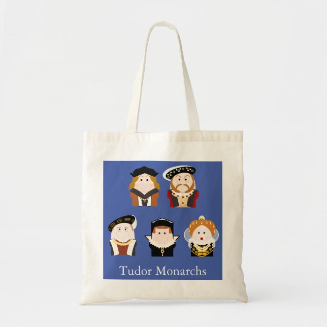Tudor Monarchs - Kings and Queens of England Tote Bag (Front)