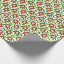 Tudor Rose and Leaves