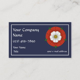 Tudor Rose Business Card