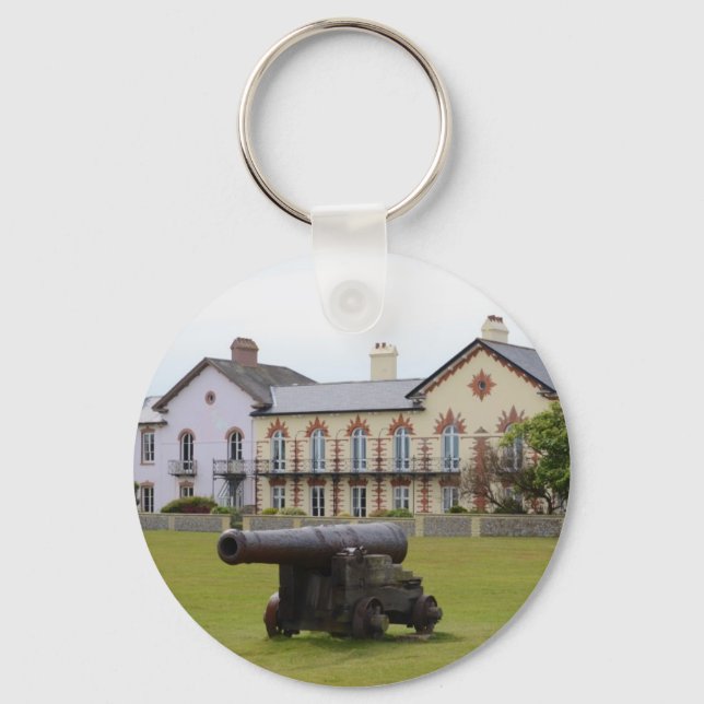 Tudor Rose Cannon Keychain (Front)