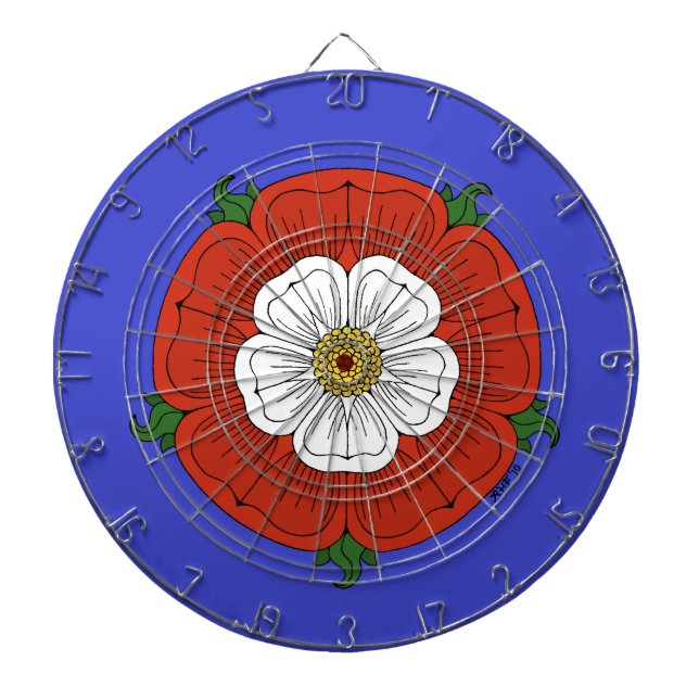 Tudor Rose Dartboard (Front)