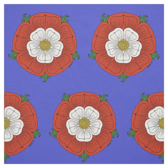 Tudor Rose Fabric (Swatch)