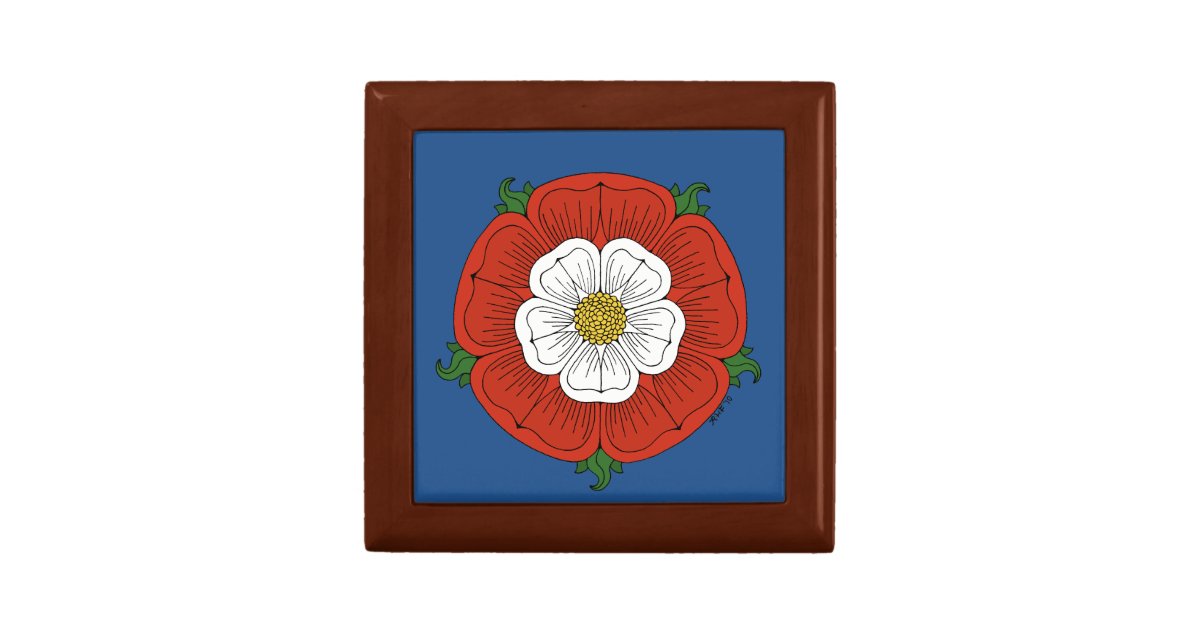 Tudor Rose Gift Box | Zazzle