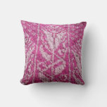 Tudor Rose Knitted Pillow at Zazzle