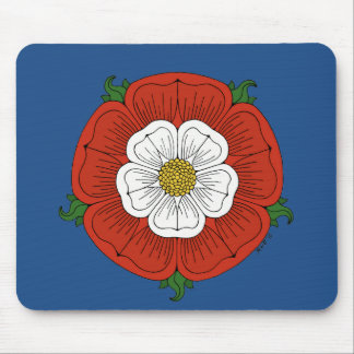 Tudor Rose Mouse Pad