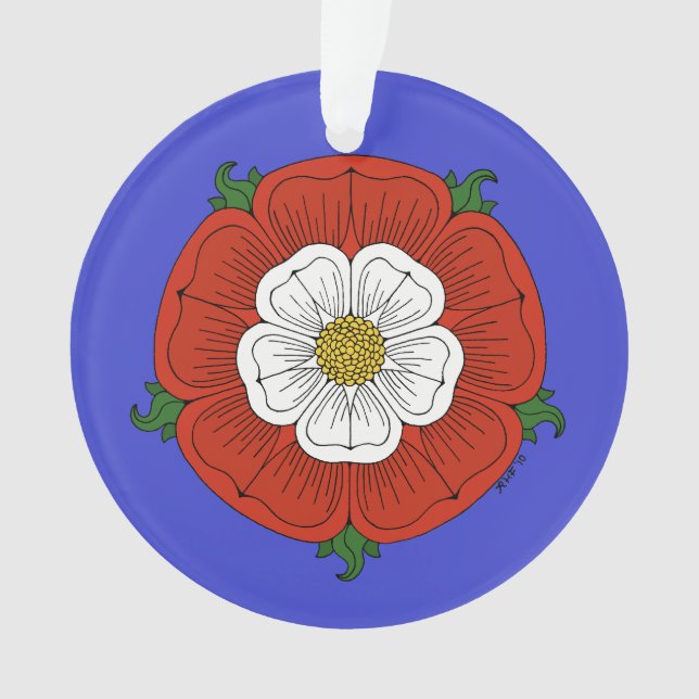 Tudor Rose Ornament (Front)