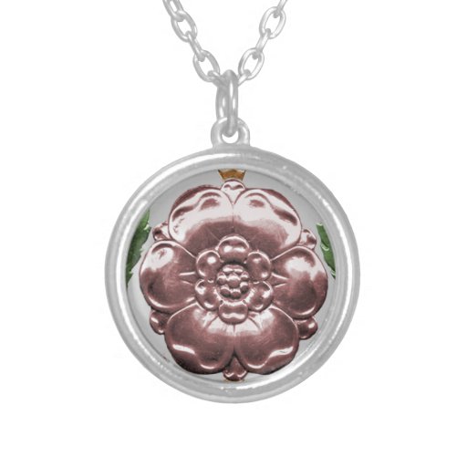 Tudor Rose Pendant | Zazzle