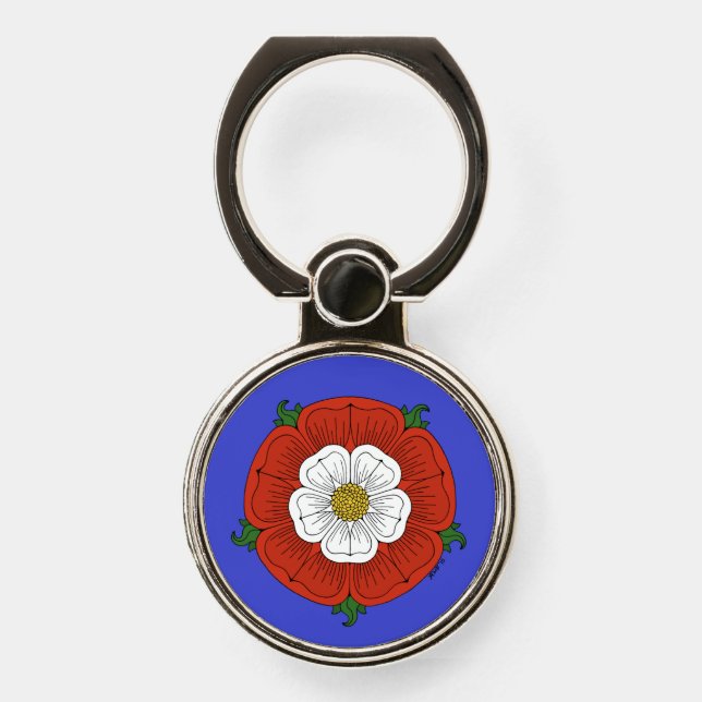 Tudor Rose Phone Ring Stand (Front)