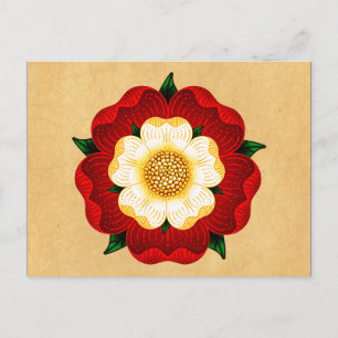 Tudor Rose Postcard
