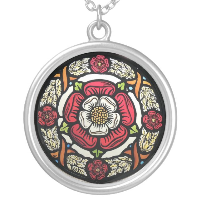 Tudor roses necklace (Front)