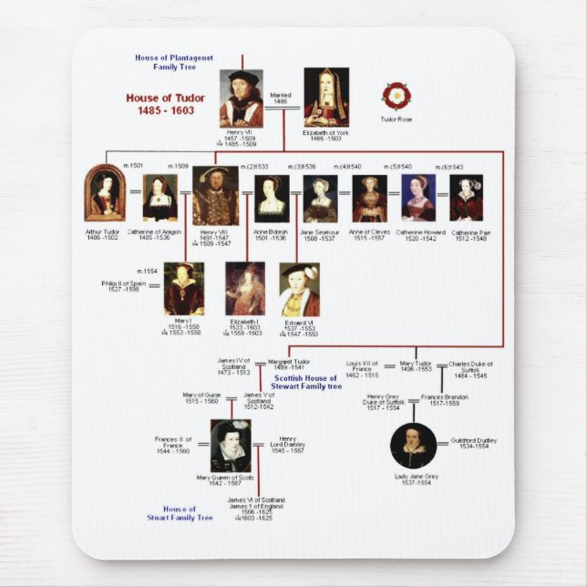 Tudors  Mousepad (Front)