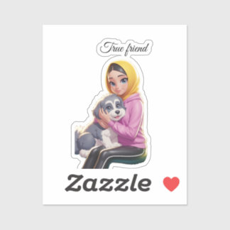 Tue friendship sticker