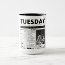 TUESDAY AND THE MYTH BEHIND IT: one of seven cups