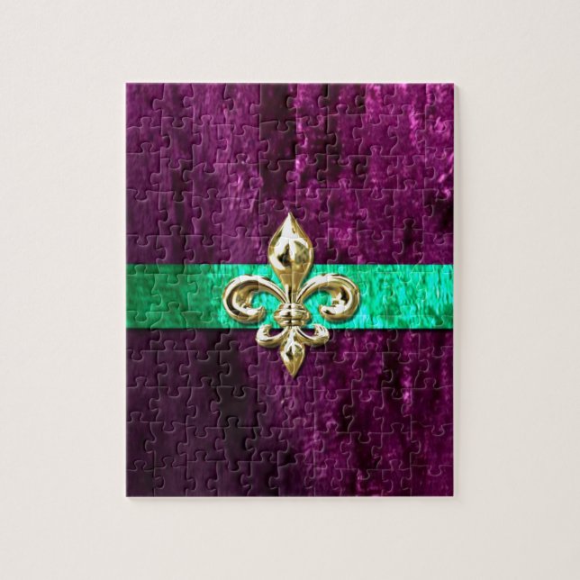 Tuesday Flower Flowers New Orleans Jigsaw Puzzle (Vertical)