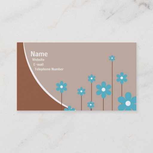 Customizable Tuesday Morning Business Card Template