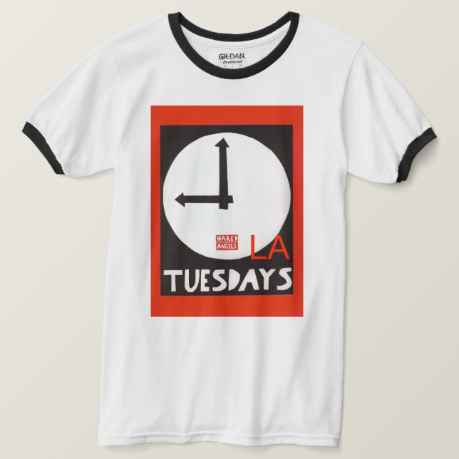 Tuesdays LA Ringer t-shirts in ALL sizes  (Design Front)