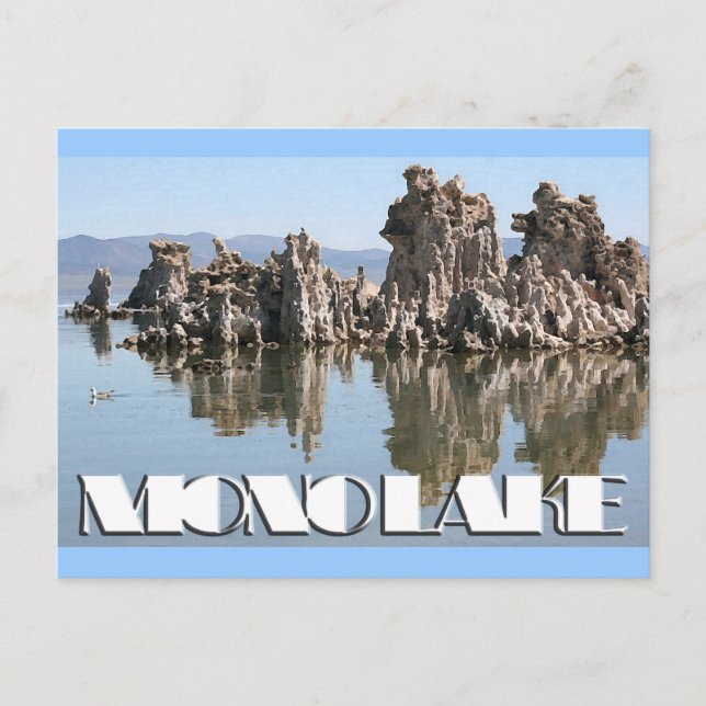 Tufa at Mono Lake Postcard (Front)