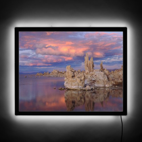 Tufa Formations on Mono Lake LED Sign