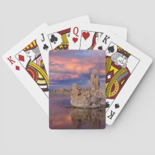 Tufa Formations on Mono Lake Poker Cards