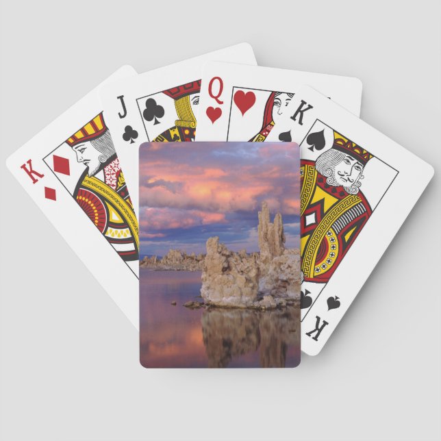 Tufa Formations on Mono Lake Poker Cards (Back)