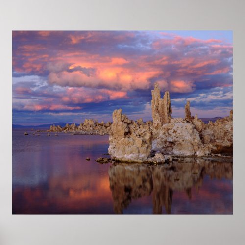 Tufa Formations on Mono Lake Poster