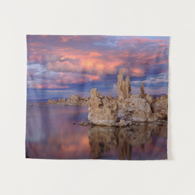 Tufa Formations on Mono Lake Tapestry (Front (Horizontal))