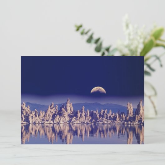 Tufas and Moon (Standing Front)