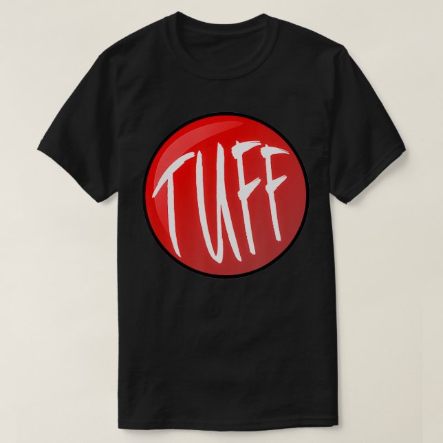 Tuff Red  Match Red Sneakers  T-Shirt (Design Front)