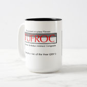TUFROC IOTY mug.f Two-Tone Coffee Mug (Front Left)