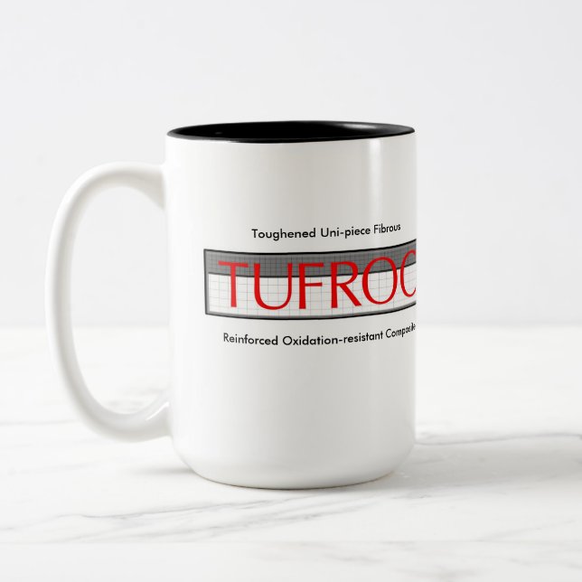 TUFROC v2f Two-Tone Coffee Mug (Left)