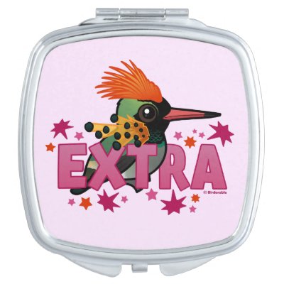Tufted Coquette is *EXTRA* Compact Mirror