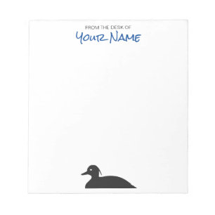 Tufted Duck - Personalized Notepad