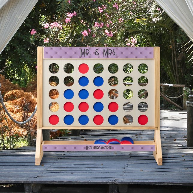 Tufted Lavender Wedding Fast Four Game (Creator Uploaded)